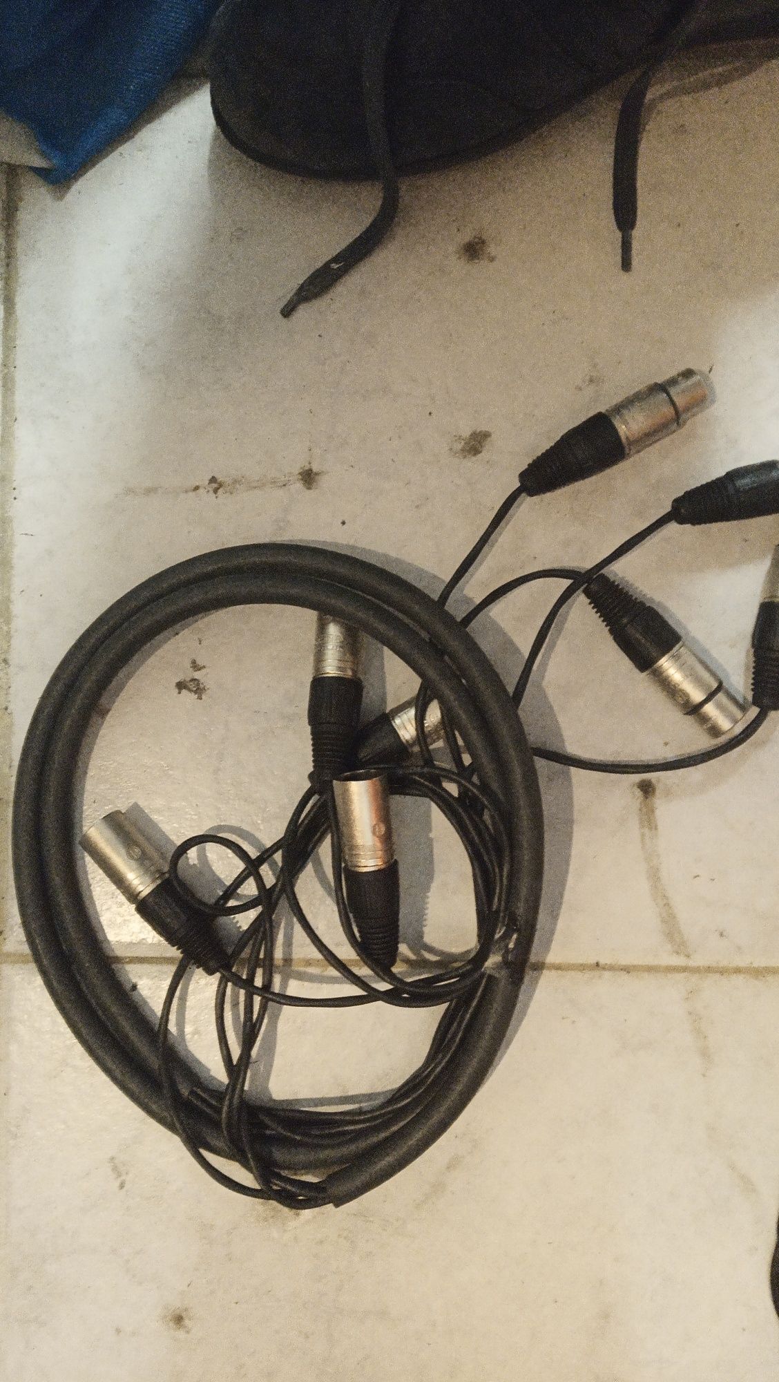 cabos de audio, Microfone á medida, Adaptadores áudio (XLR, JACK, RCA)