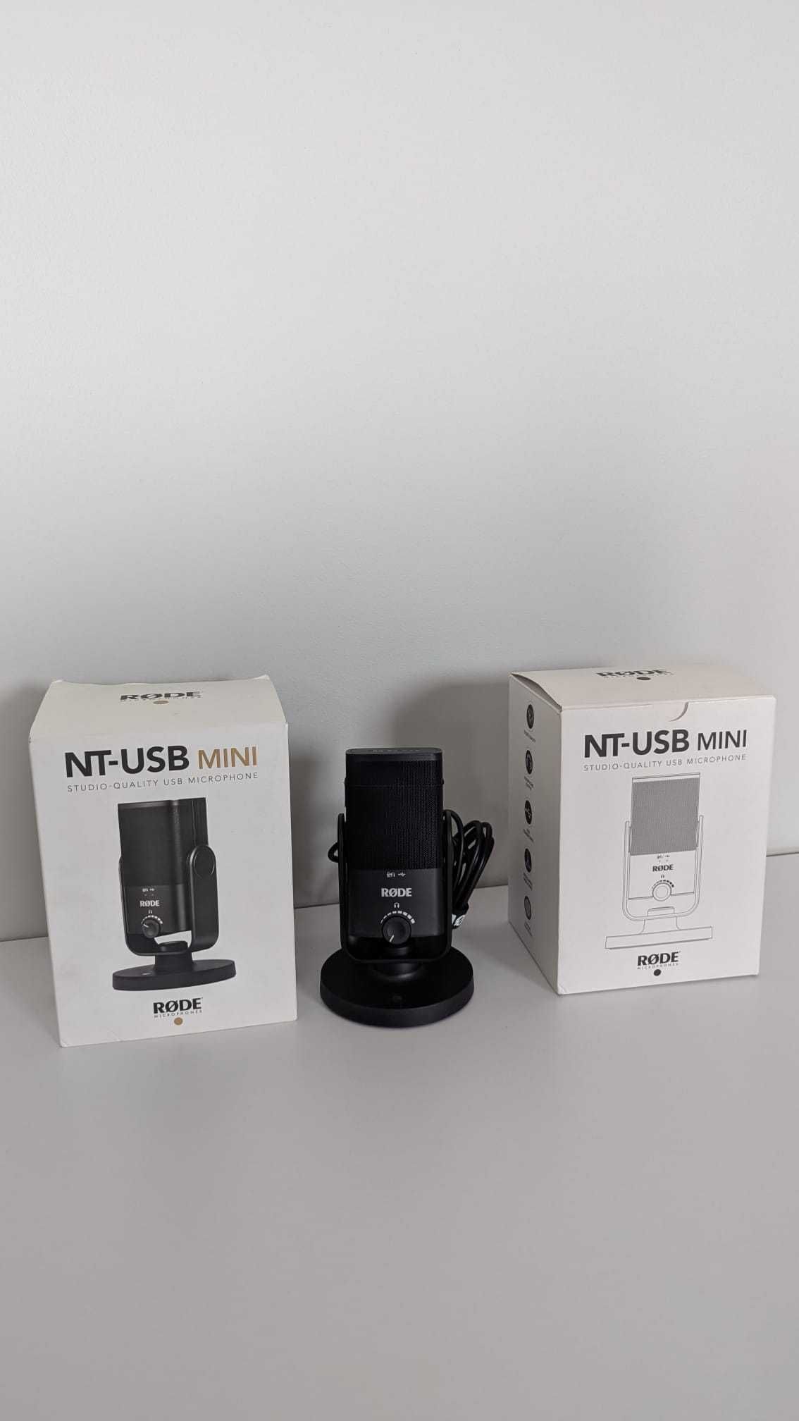 Mikrofon pojemnościowy RODE NT USB mini podcast/stream