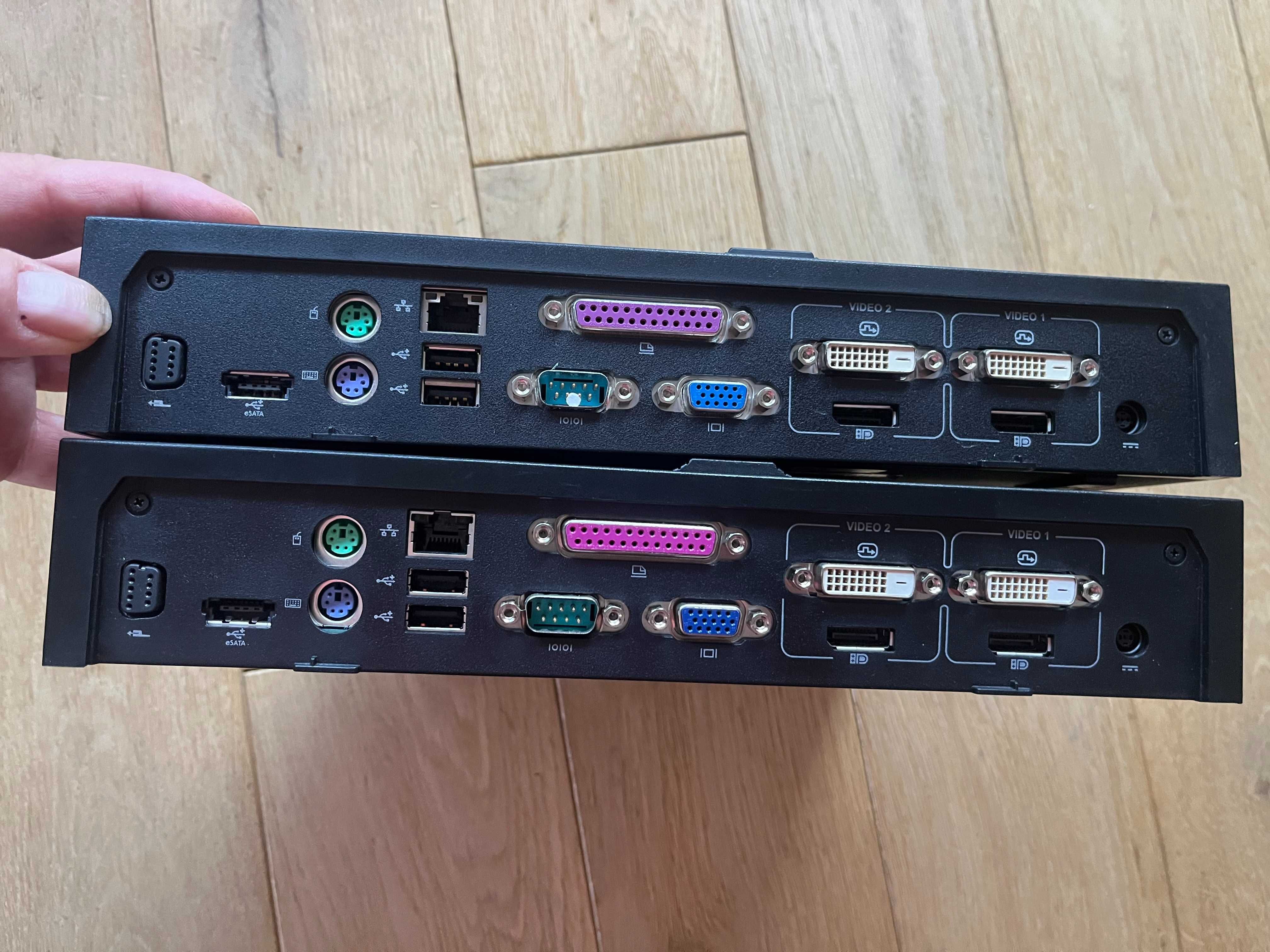 Dwie stacje dokujce Dell model PR02X 10,00\szt.