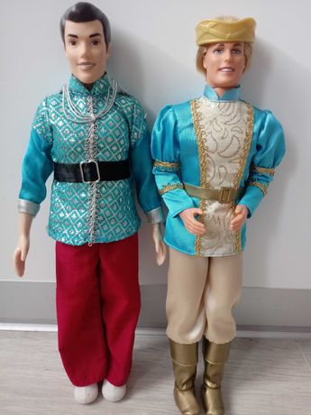Wysyłka 1zł Zestaw 2 lalki interaktywny książę królewicz Disney Mattel