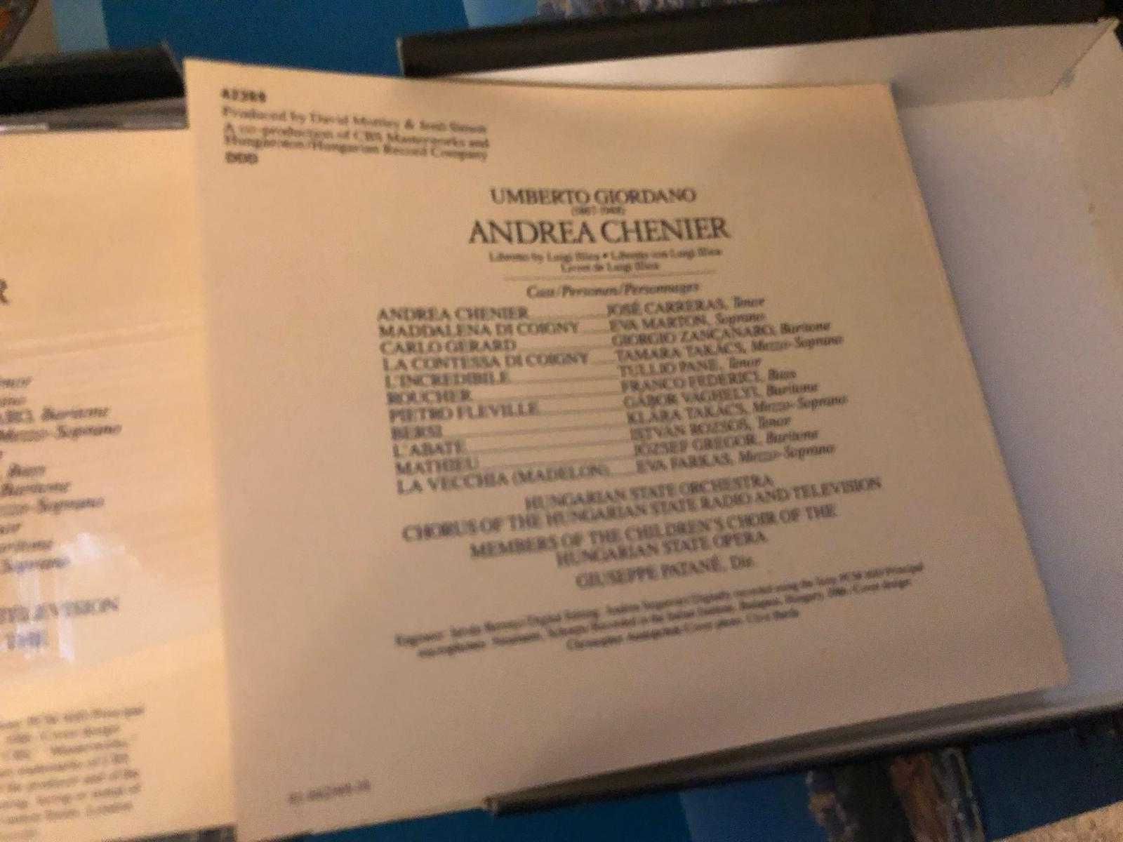 Giordano* - José Carreras, Eva Marton*, Giorgio Zancanaro, Hungarian