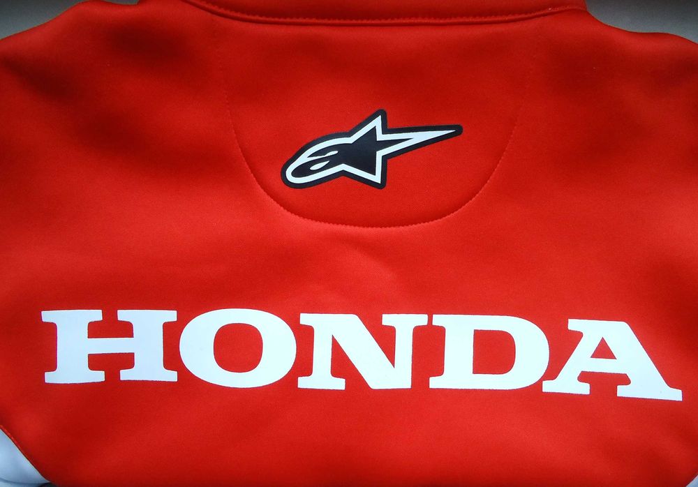 мотокуртка Alpinestars Honda Softshell Red Jacket толстовка (S)
