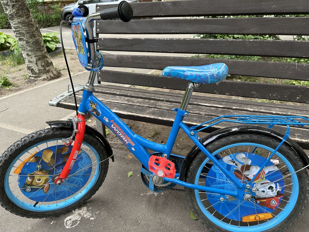 Дитячий велосипед розмір колес 18