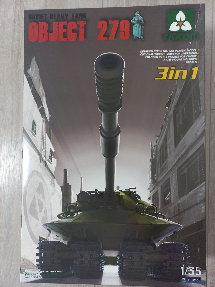 Модель танку Об'єкт 279, Takom 2001, 1/35