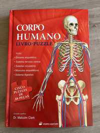Livro puzzle Corpo humano-Estrear
