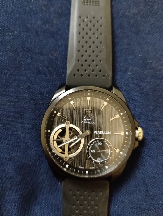 Годинник наручний Tag Heuer Grand Carrera Pendulum All Bl