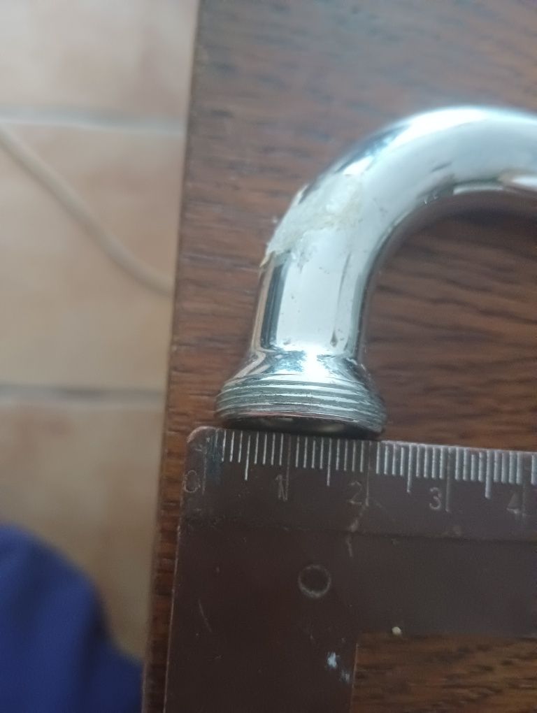 Wylewka mosiężna do kranu  baterii typu S