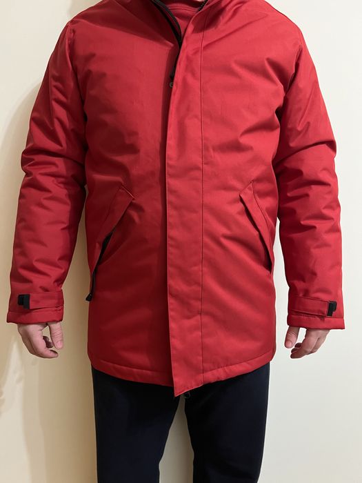 Casaco impermeável Homem Vermelho M