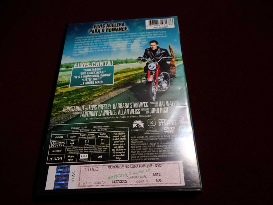 DVD-Elvis-Romance no Luna Parque