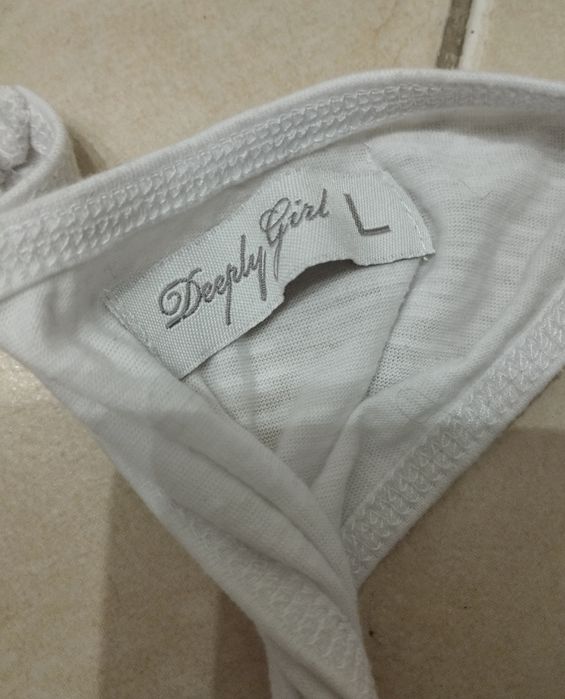 Top Branco Deeply Girl
