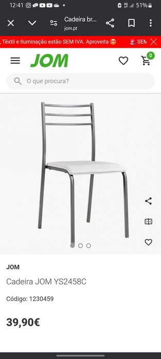 Mesa para cozinha  nova