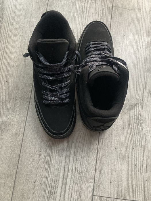 Jordan 3 black &