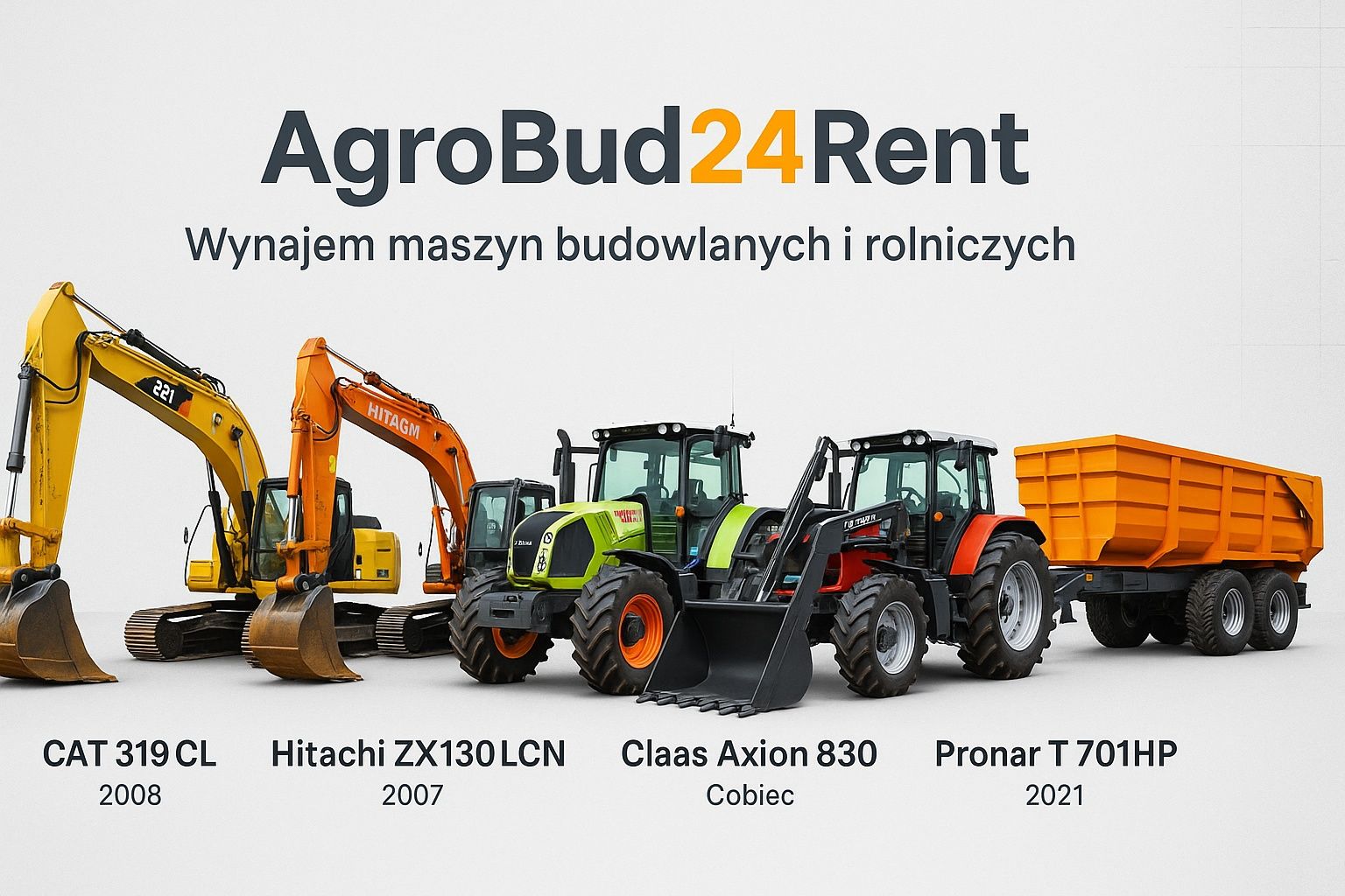 Wynajem maszyn z operatorem transport...