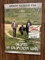 DVD Chlopiec na galopujacym koniu Nowy Folia