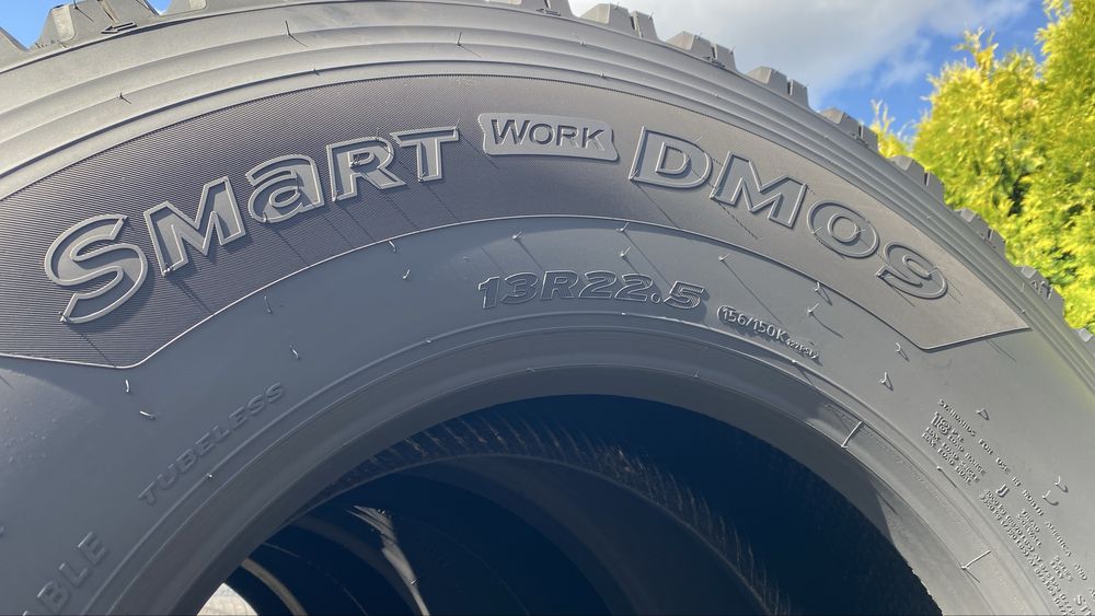 Opona 13R22.5 Hankook Smart WORK DM09 Budowlana Bez Napraw Jak nowe