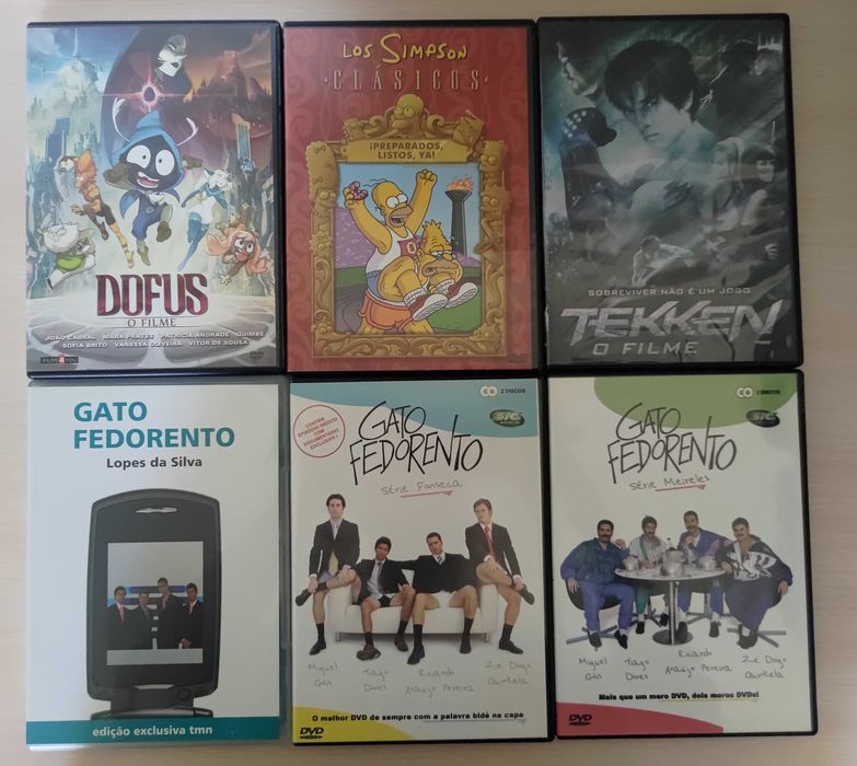 Vendo vários DVDs e Blu-rays – desconto especial no conjunto!