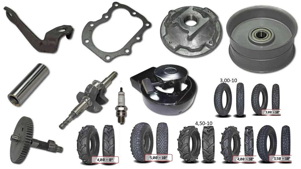 Запчасти на мотокультиватор мотоблок Крот Нева