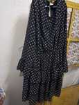 Vestido as bolinhas,pelo joelho