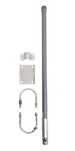 Antena de fibra de vidro 6 dBi Sintonizada (EU 868) MCGILL Helium