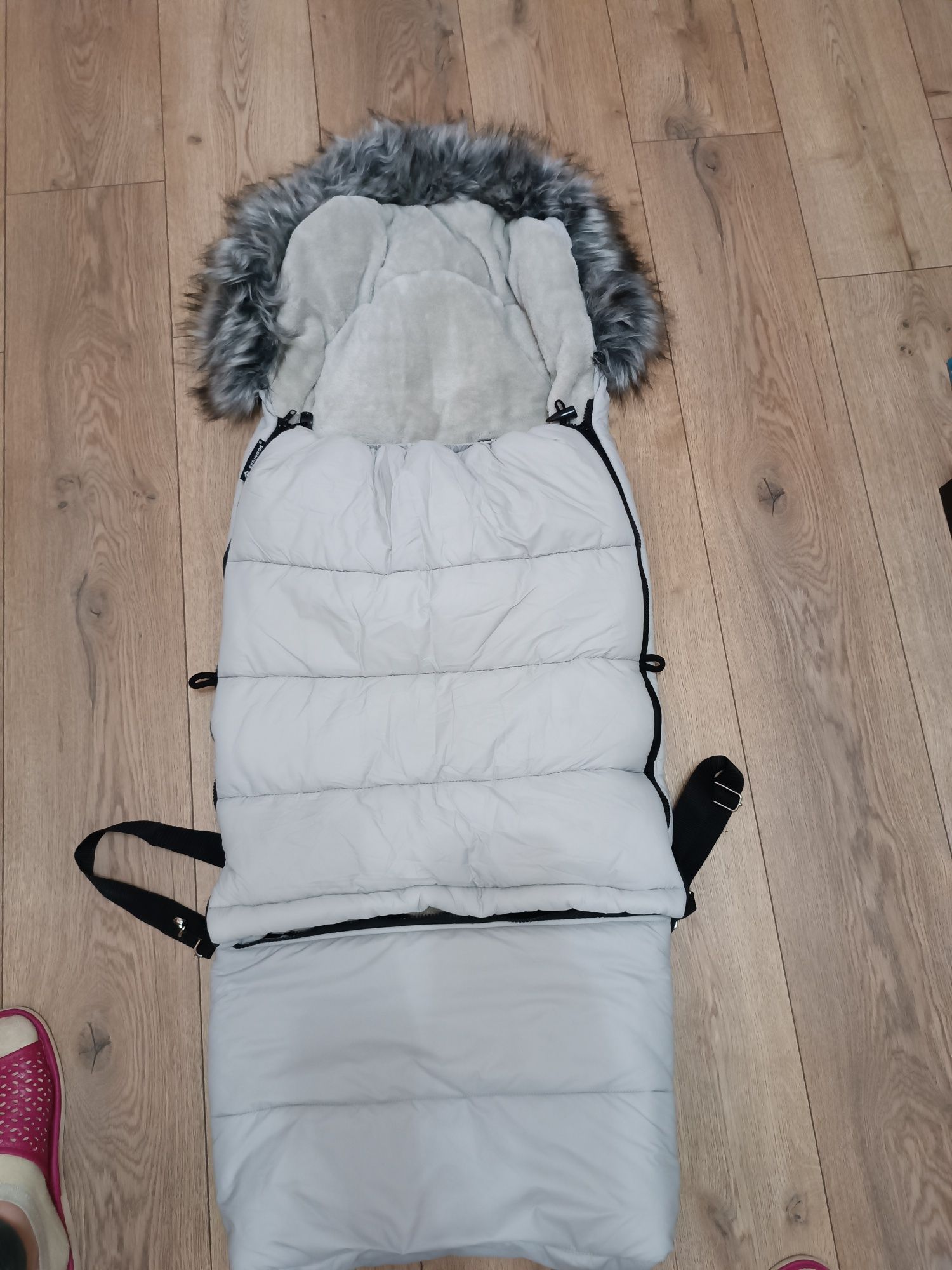 Śpiworek do wózka, gondoli, sanek springos 120 cm