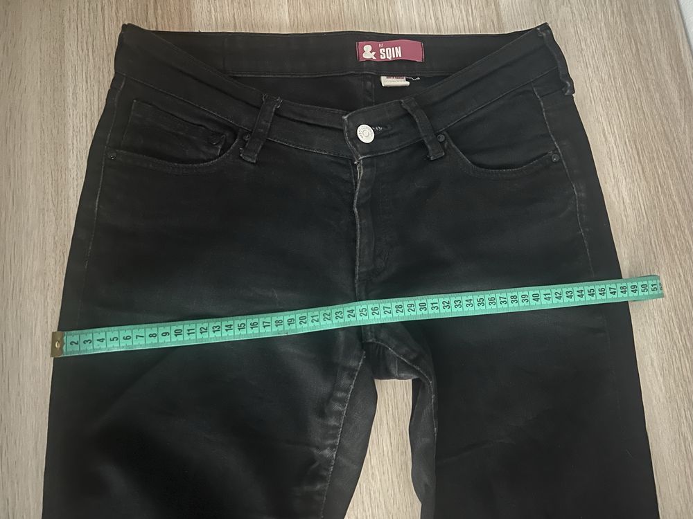 H&M czarne jeansy rozmiar 31