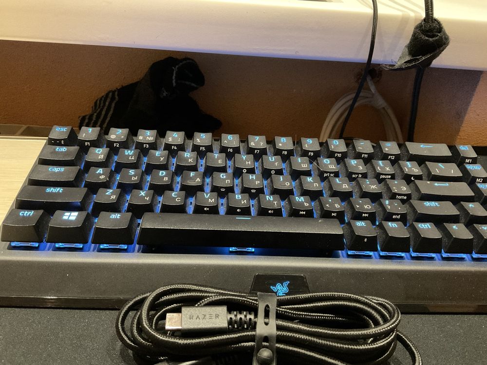 Razer BlackWidow V3 Mini Hyperspeed, Yellow Switch RU