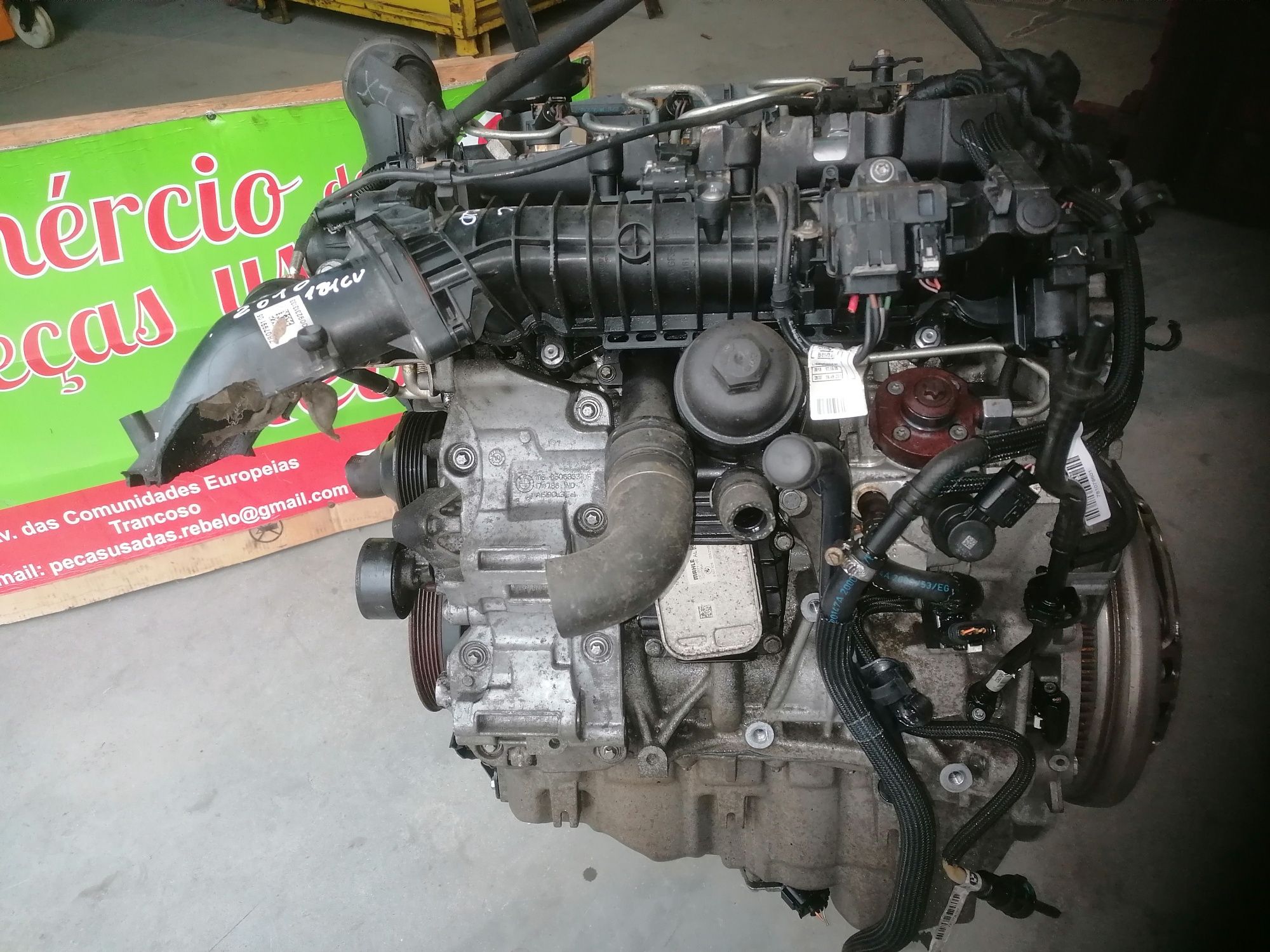 Motor BMW N47D20C 184CV