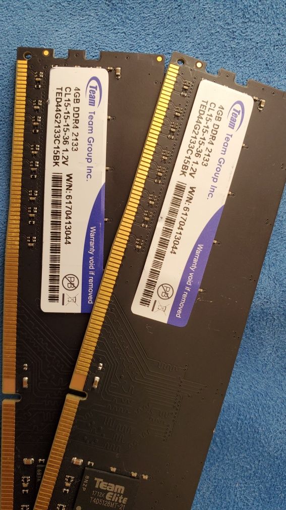 Озу, оперативна память для ПК ddr4 2133, 4gb