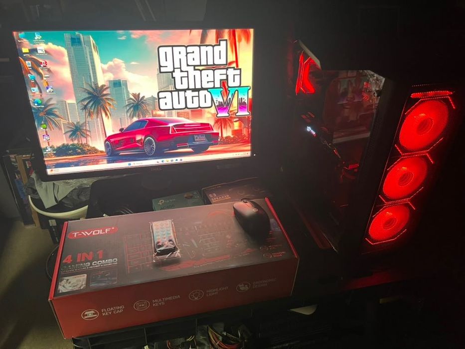 Komputer Gaming GTX 1070 8GB/16GB RAM/i5/512GB SSD/1TB HDD RBG LED