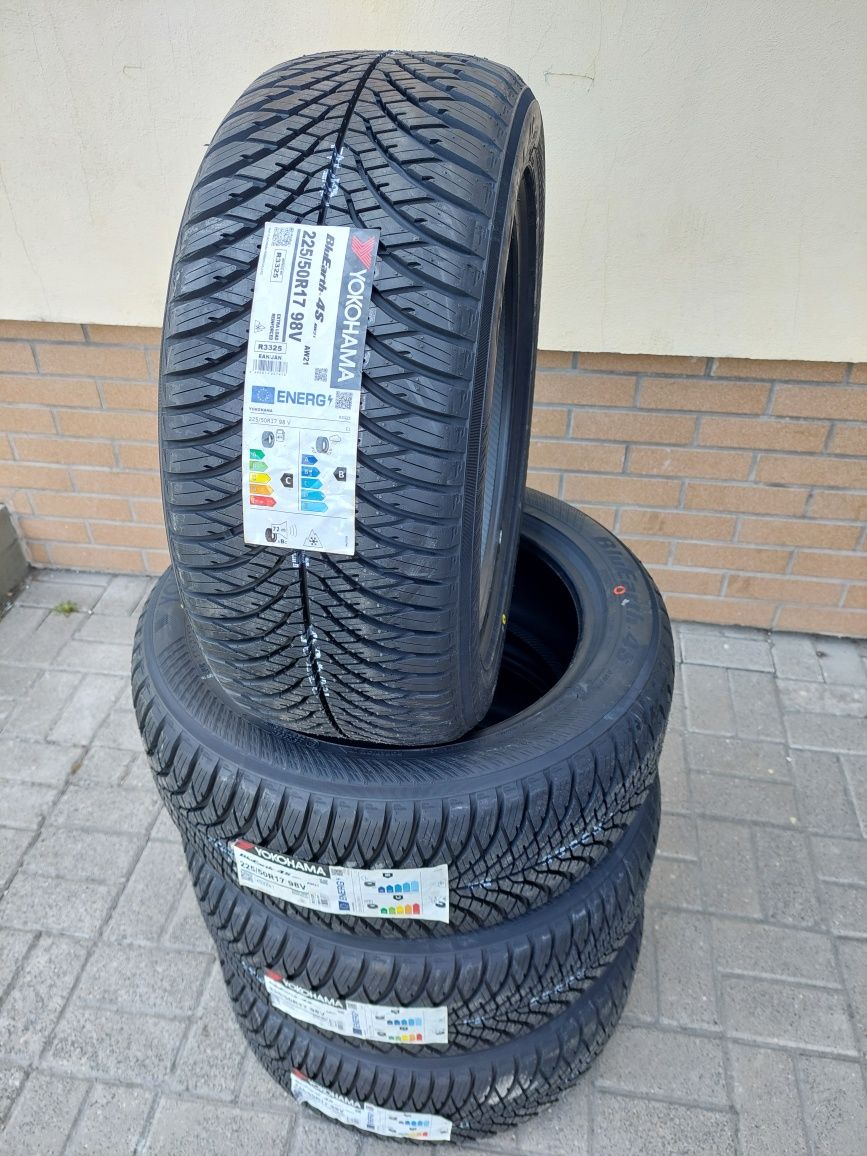 NOWE opony całoroczne 225/50R17 Yokohama BlueEarth-4S AW21 WYSYŁKA