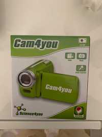 Camara de Vídeo-Cam4you - Nova / Na caixa / Nunca Usada - Science4you