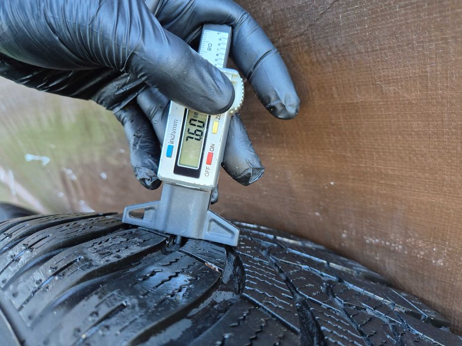 Koła zimowe 5x112 225/55R17 7,5mm bieżnik 2022rok Mercedes E C