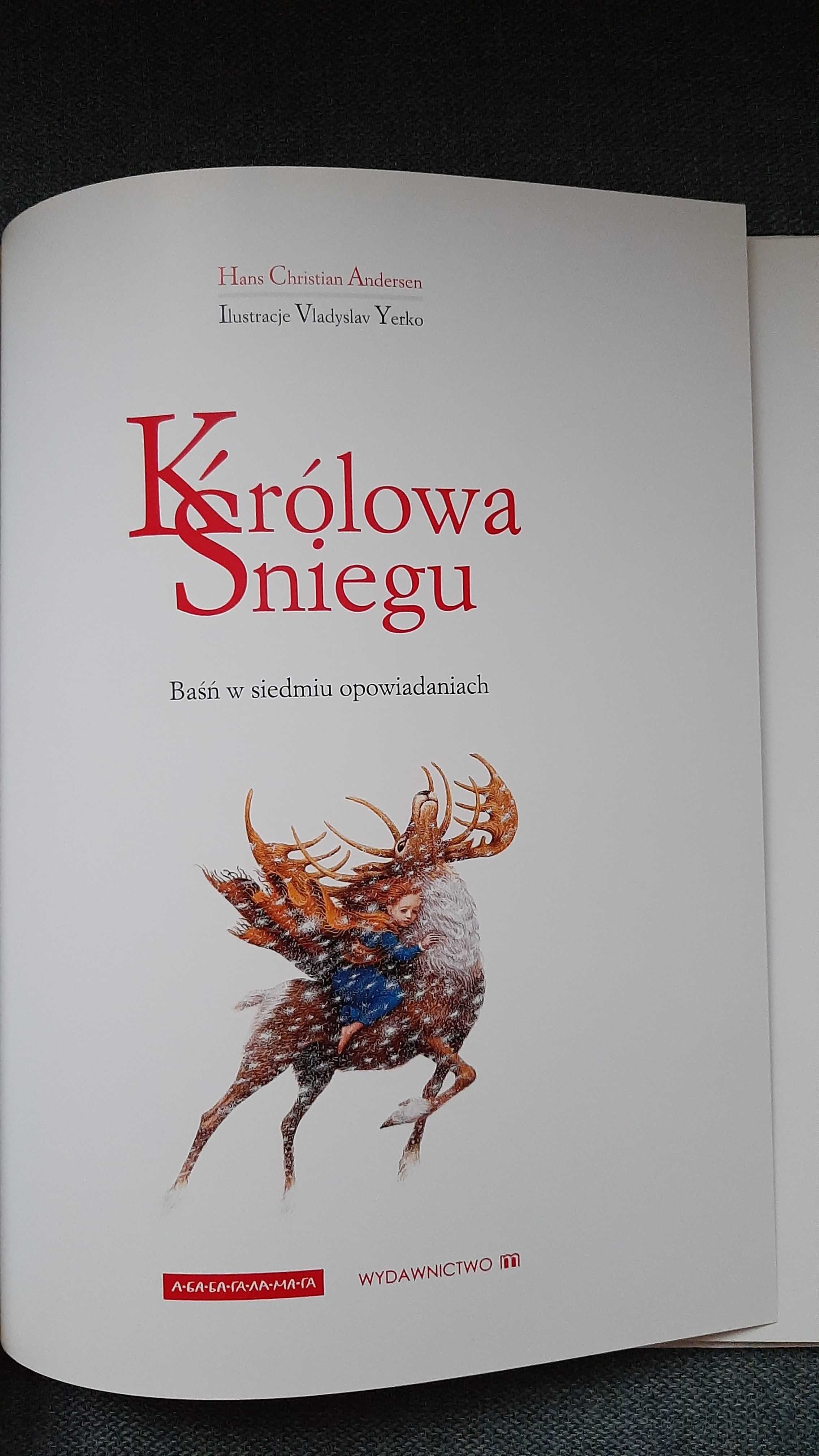 Królowa Śniegu Hans Christian Andersen ilustracje Vladyslav Yerko