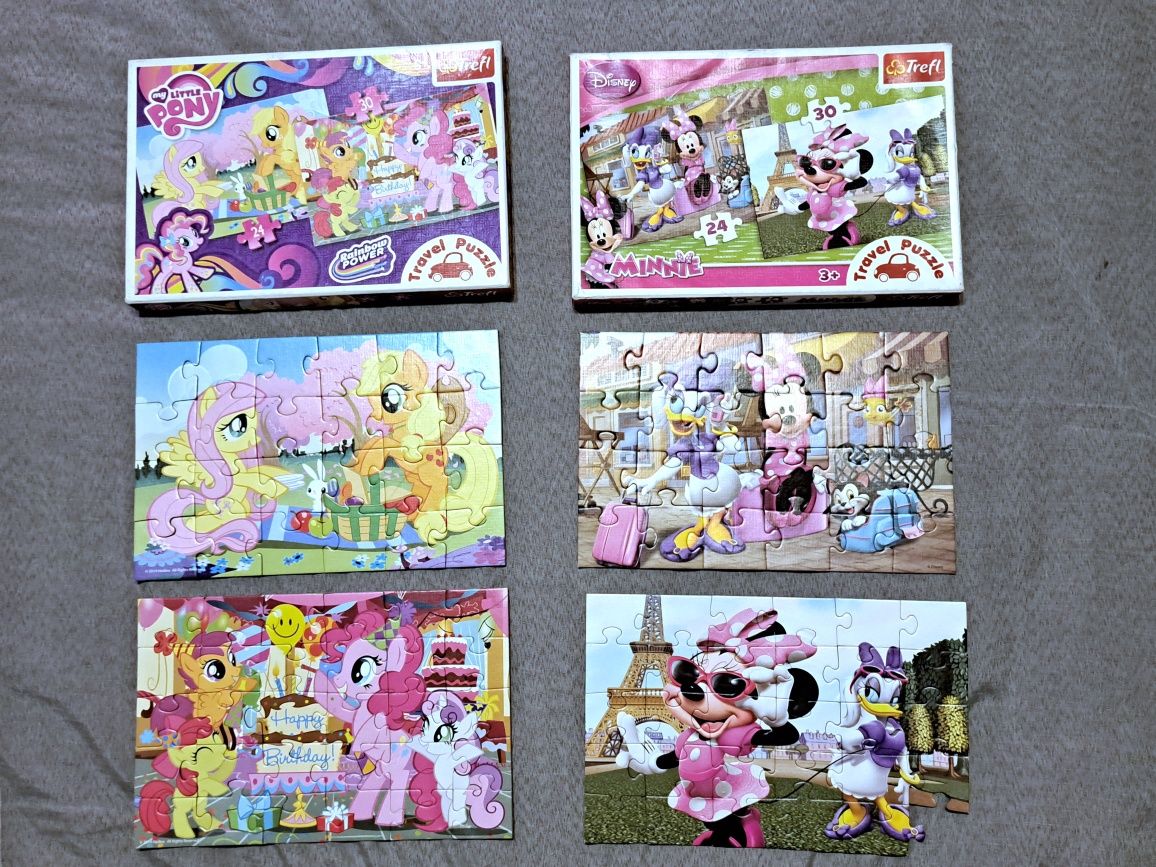 Puzzle Minnie Pony Princess