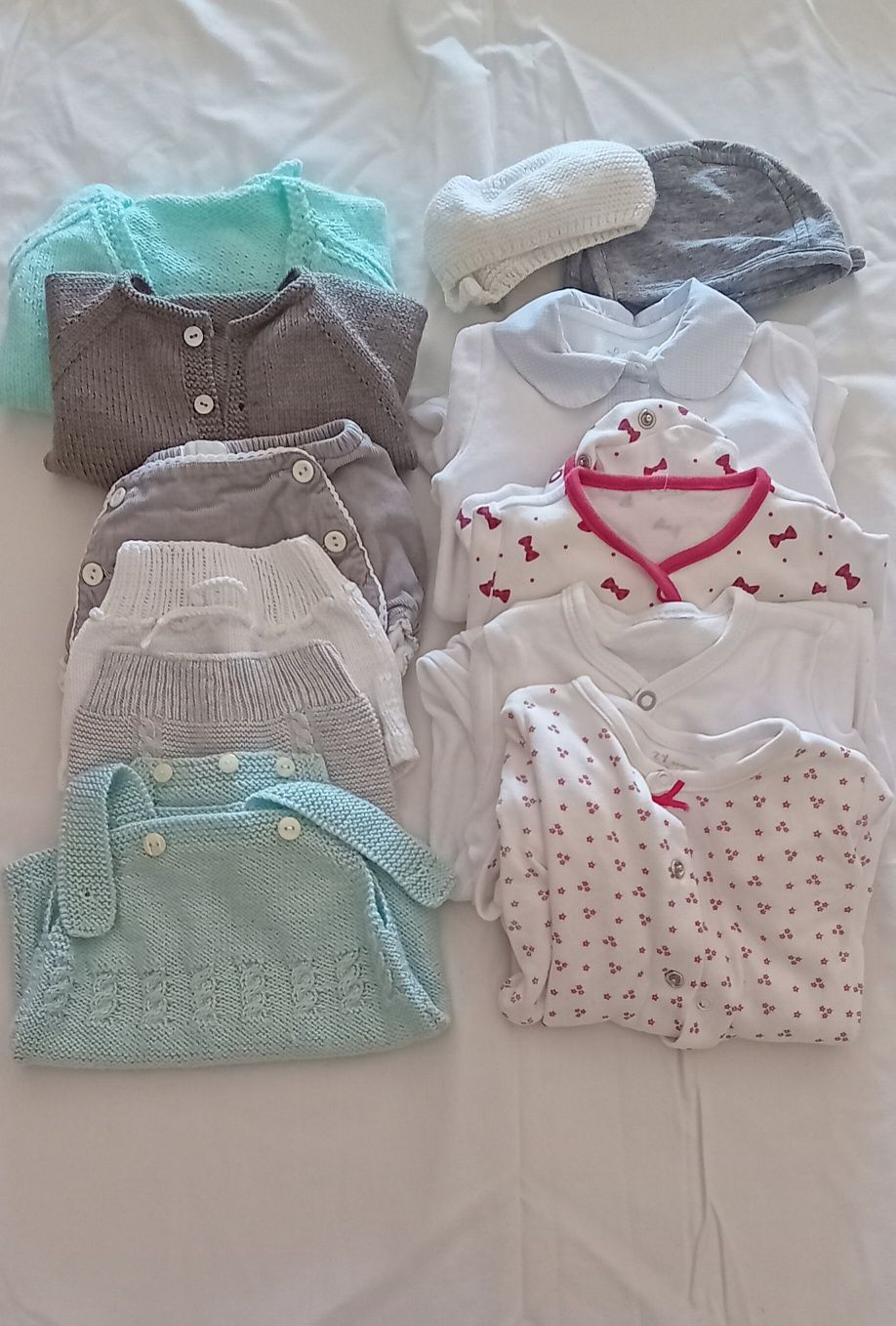 Roupa de bebé dos 0 aos 3 meses