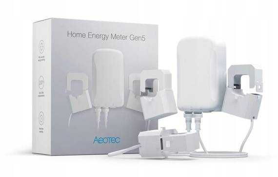 Aeotec Home Energy Meter - 3 klemy GEN5 (60a)