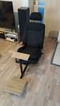 Stelaż simracing, simrig, pod kierownicę, Logitech, Thrustmaster