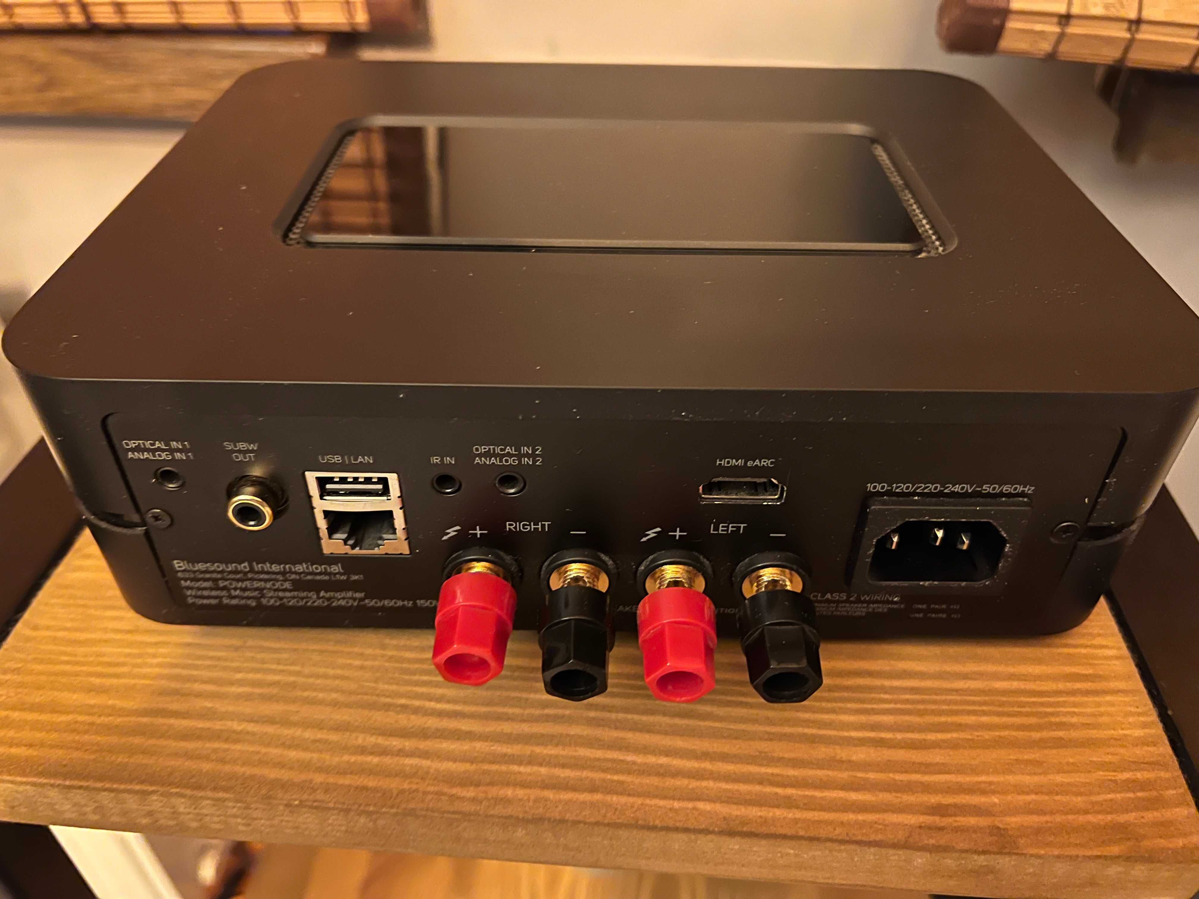 Bluesound POWERNODE strumieniowy wzmacniacz hifi 2 x 80 W stan super