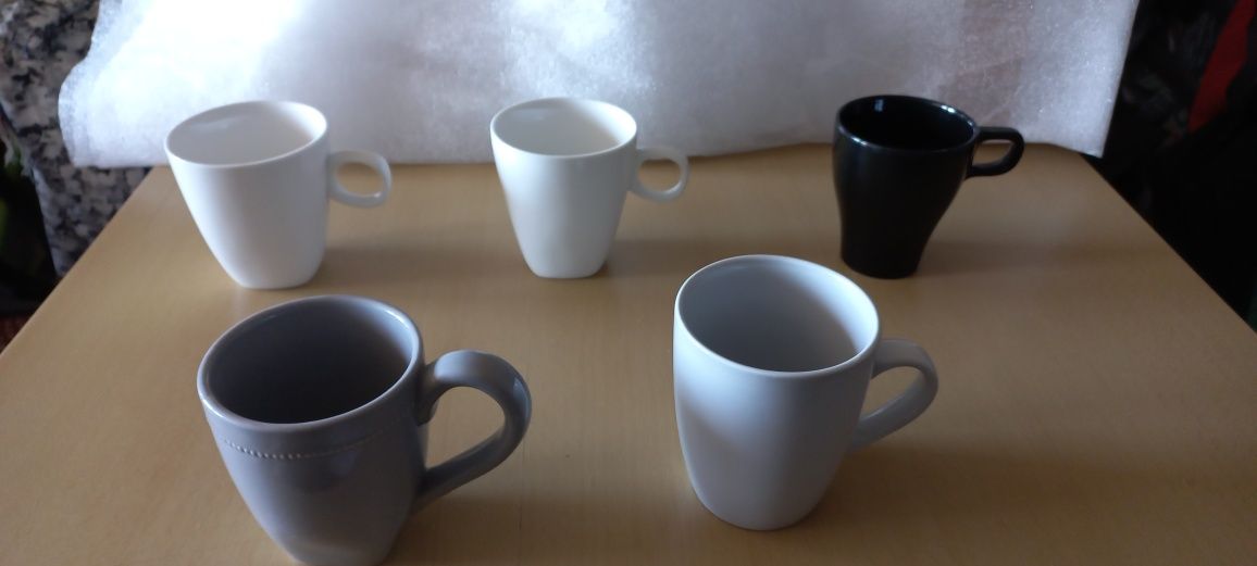 5 canecas para café