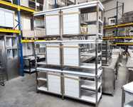 Lote Bancadas INOX c/ portas