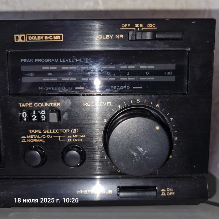 Двухкассетная дека Teac W-485C