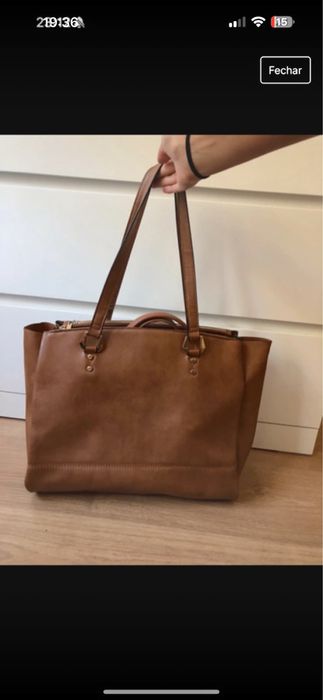 Mala de senhora castanho