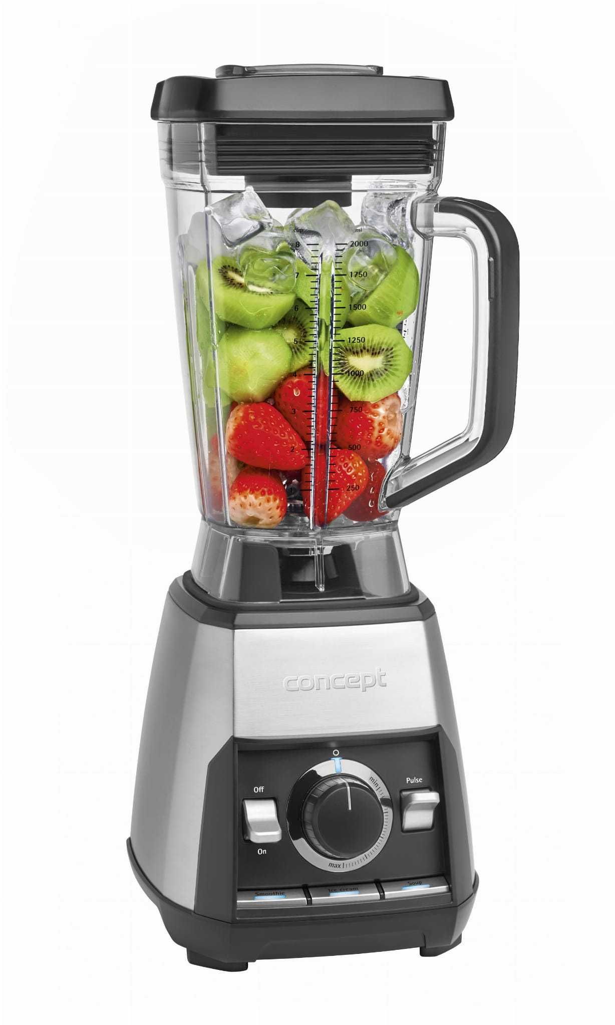 Blender Mikser kielichowy PREMIUM SM8000 Concept  1600 W 2L