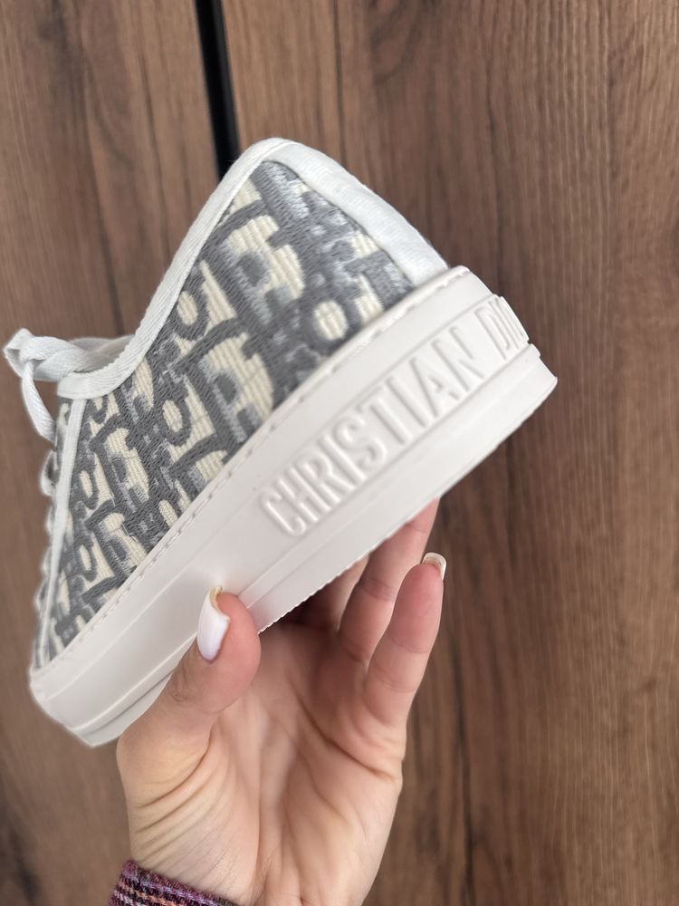 Кеди жіночі сірі діор Dior 38 р