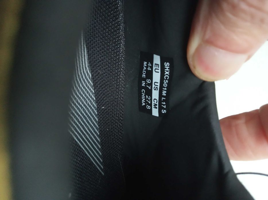 Велотуфли мтб Shimano XC5 BOA, размер 44 EU/ 27.8 см