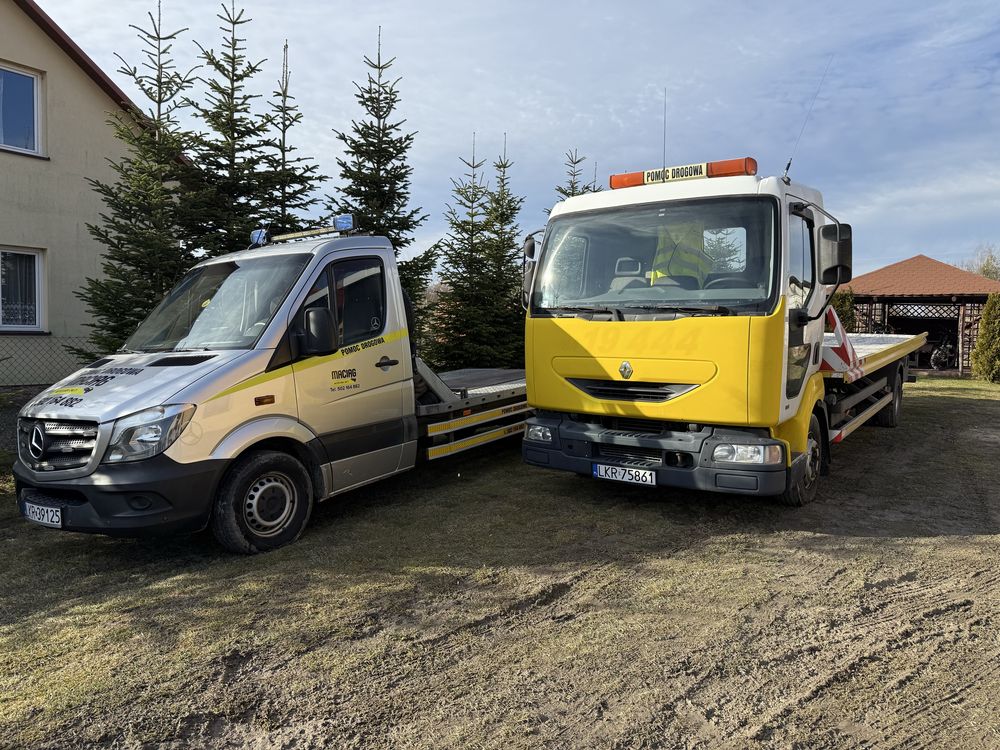 Pomoc Drogowa Laweta do 4,5T Transport Kraśnik, okolice i cała polska!