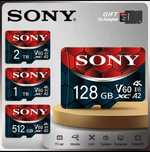 Високошвидкісні карти пам'яті Sony 128 GB 256 GB 512 GB 1 TB 2TB