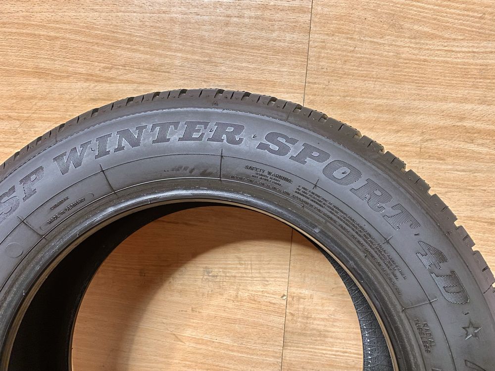 195/65 R 16 Dunlop SP Winter Sport 4D Зима пара шини