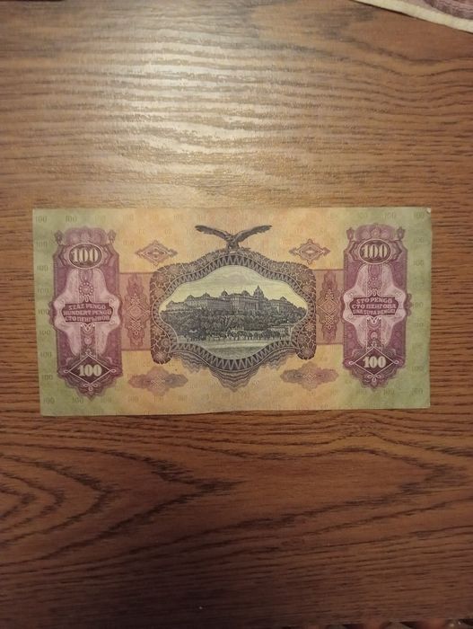 Banknot Węgry 100 Pengo 1930