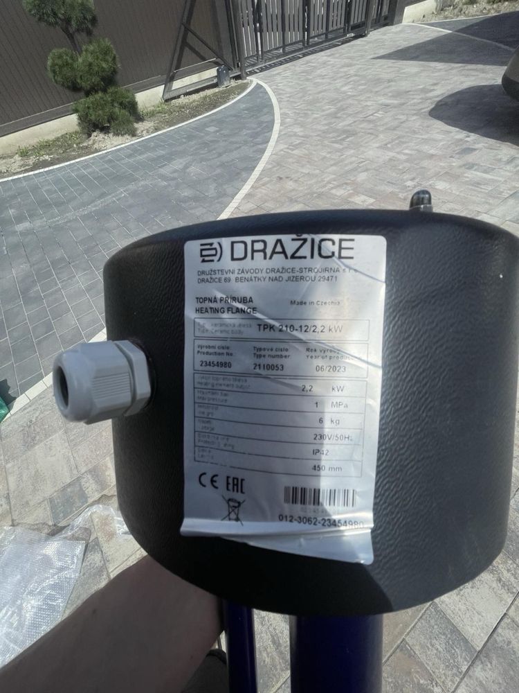 Drazice TPK 210–12/2,2 кВт